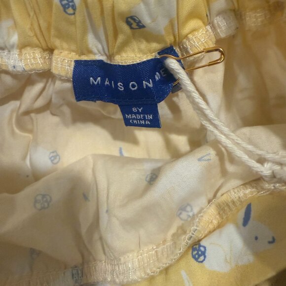 NWT Maisonette Girl’s Aurelia Skirt + Yellow Bunnies Size 8 - Picture 4 of 5